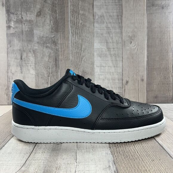 Nike Court Vision Low Next Nature Men's Sneaker Shoes Black Size 10 DH2987-005 - Picture 11 of 16